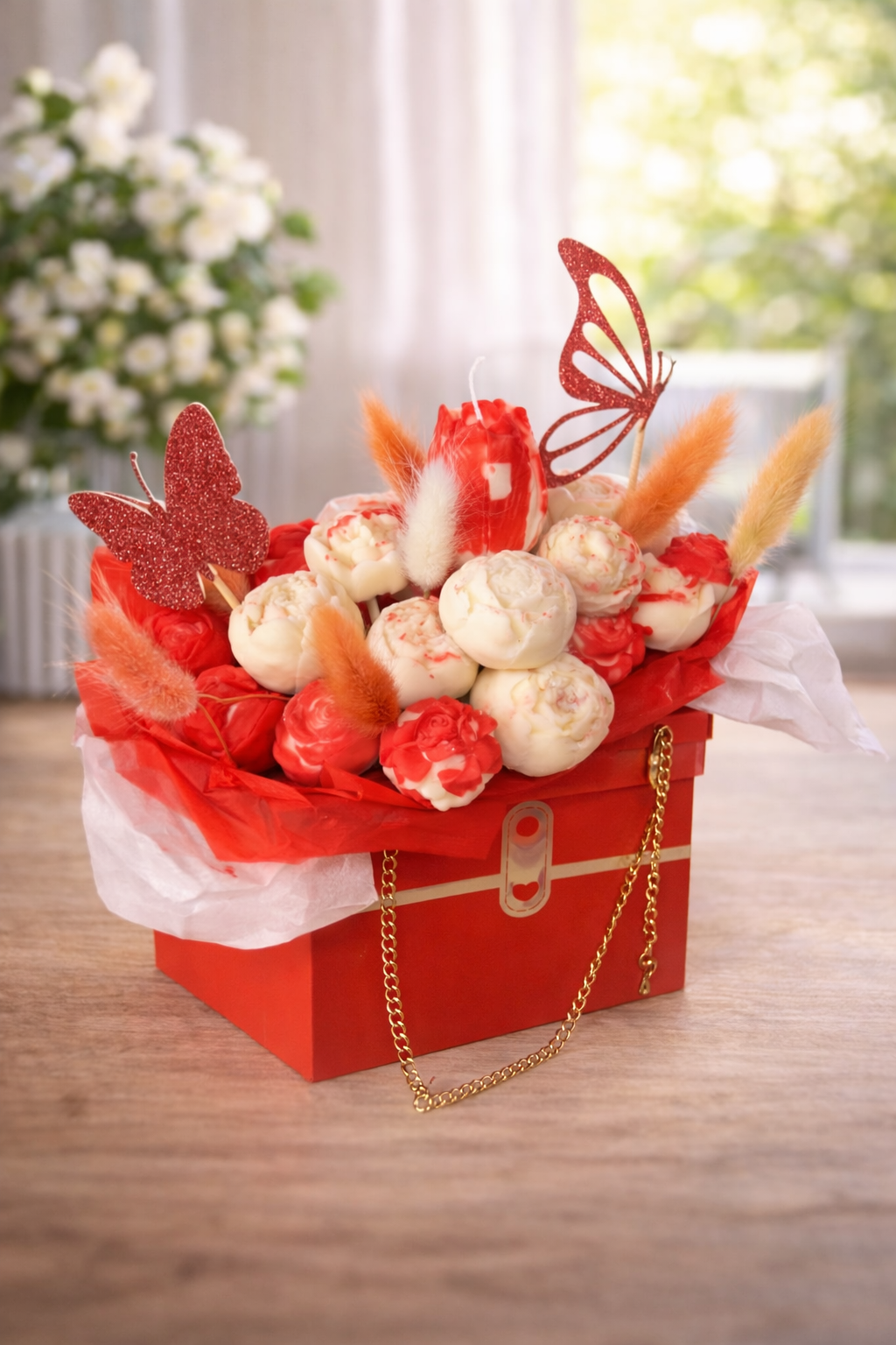 bouquet floral fondants parfumés 356g