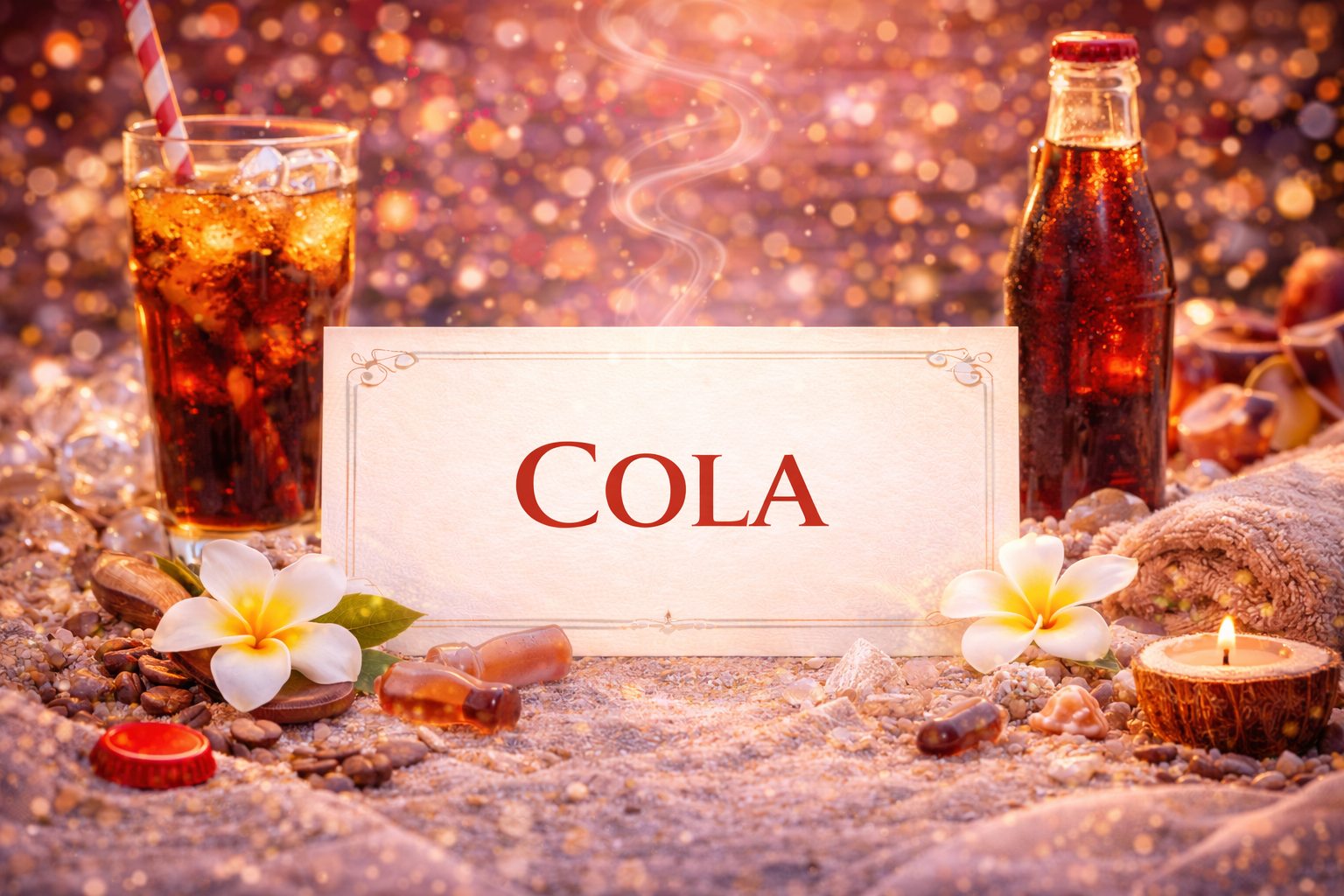 fondants parfumés cola