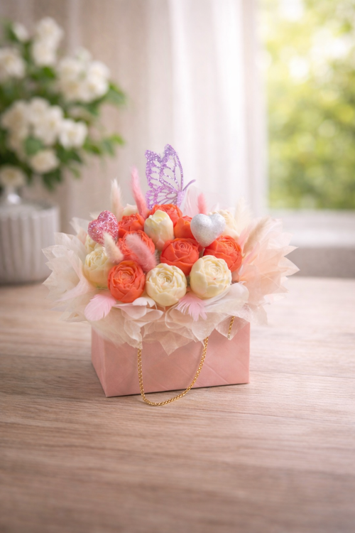 bouquet floral fondants parfumés 356g