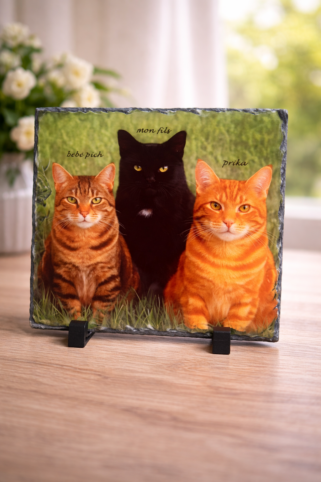 ardoise personnalisé 20x20