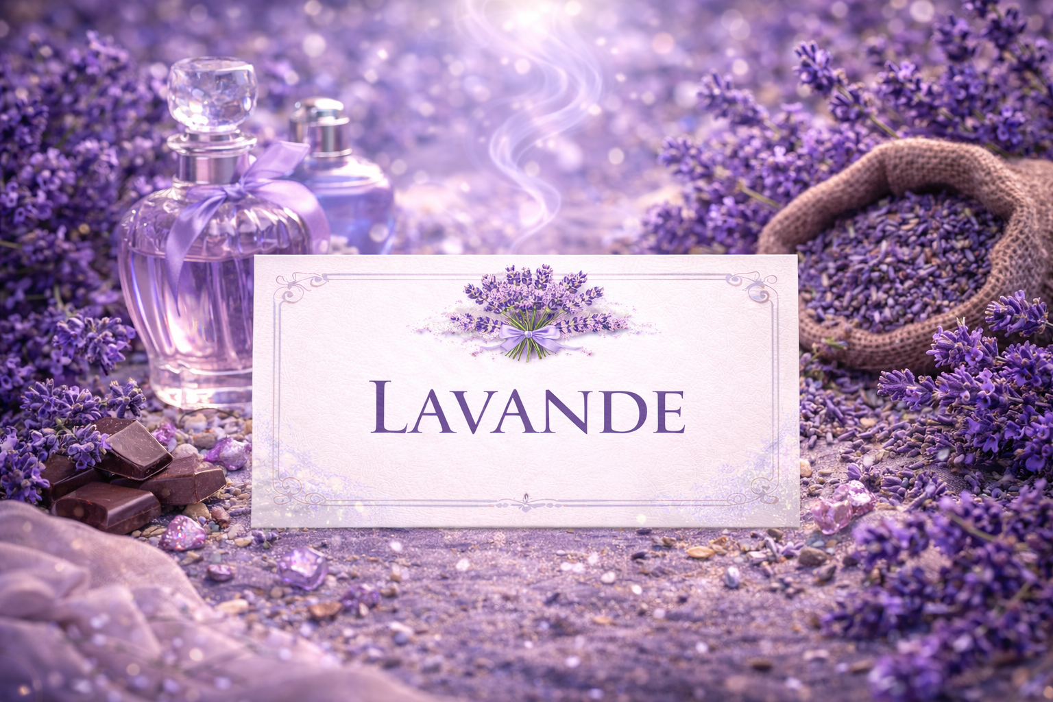 fondants parfumés lavande