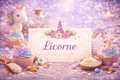 fondants parfumés licorne