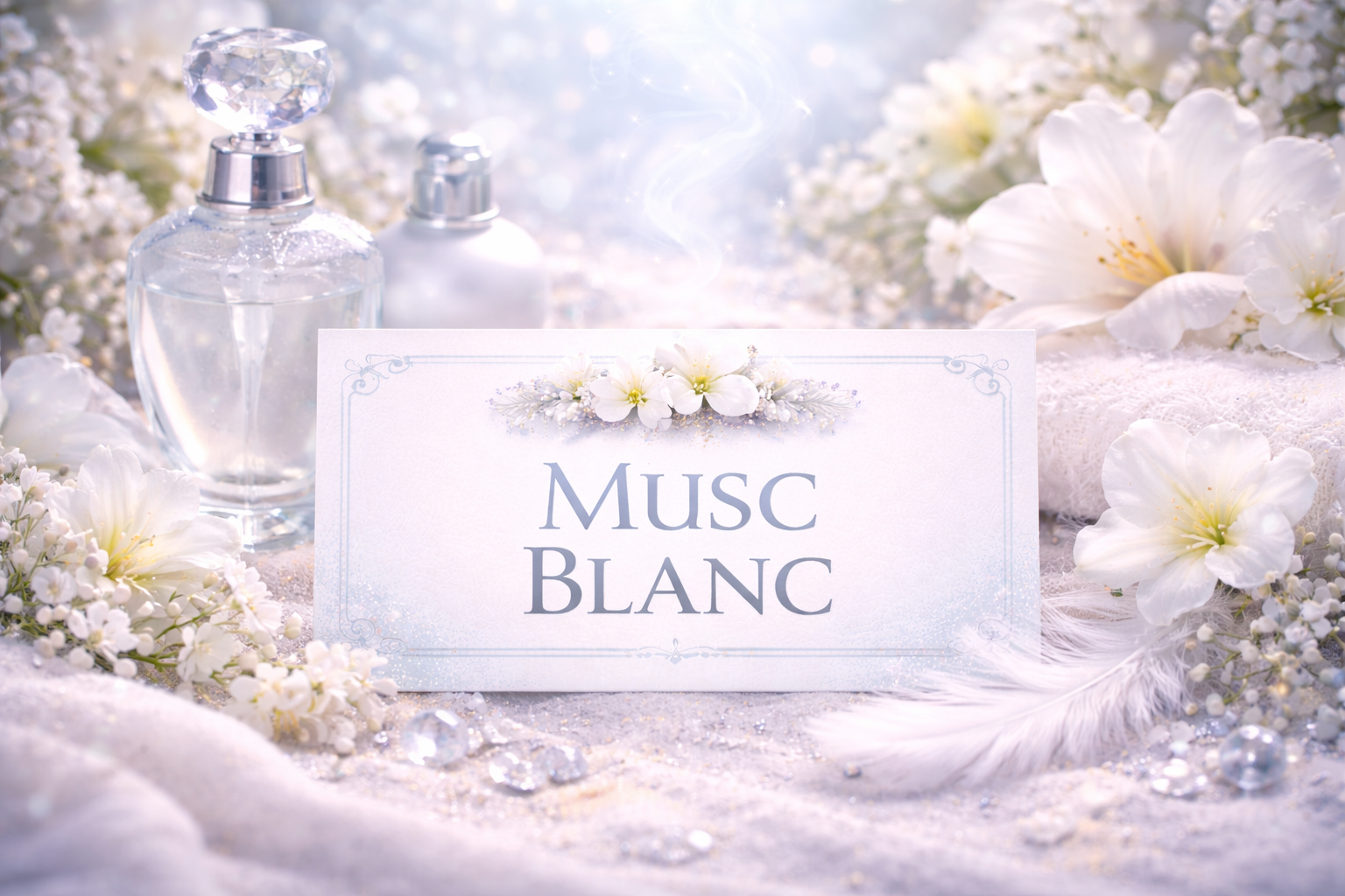fondants parfumés musc blanc
