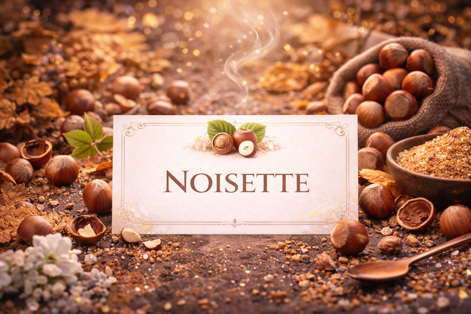 fondants parfumés noisette