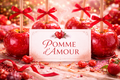 fondants parfumés pomme d'amour