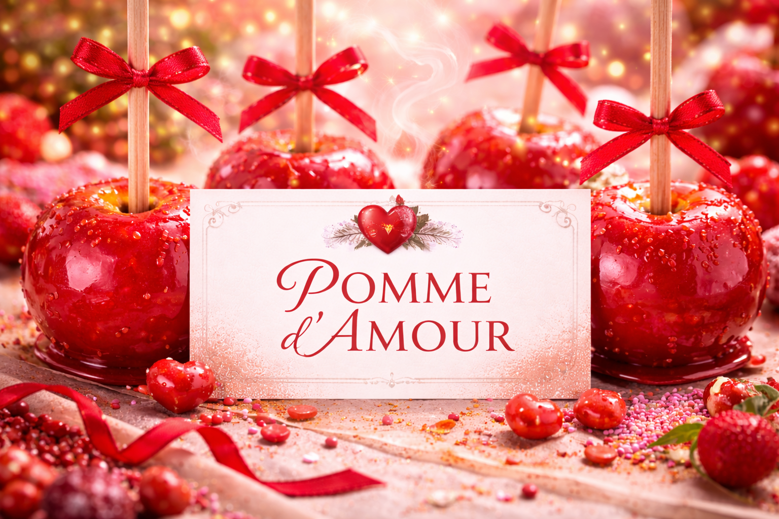 fondants parfumés pomme d'amour