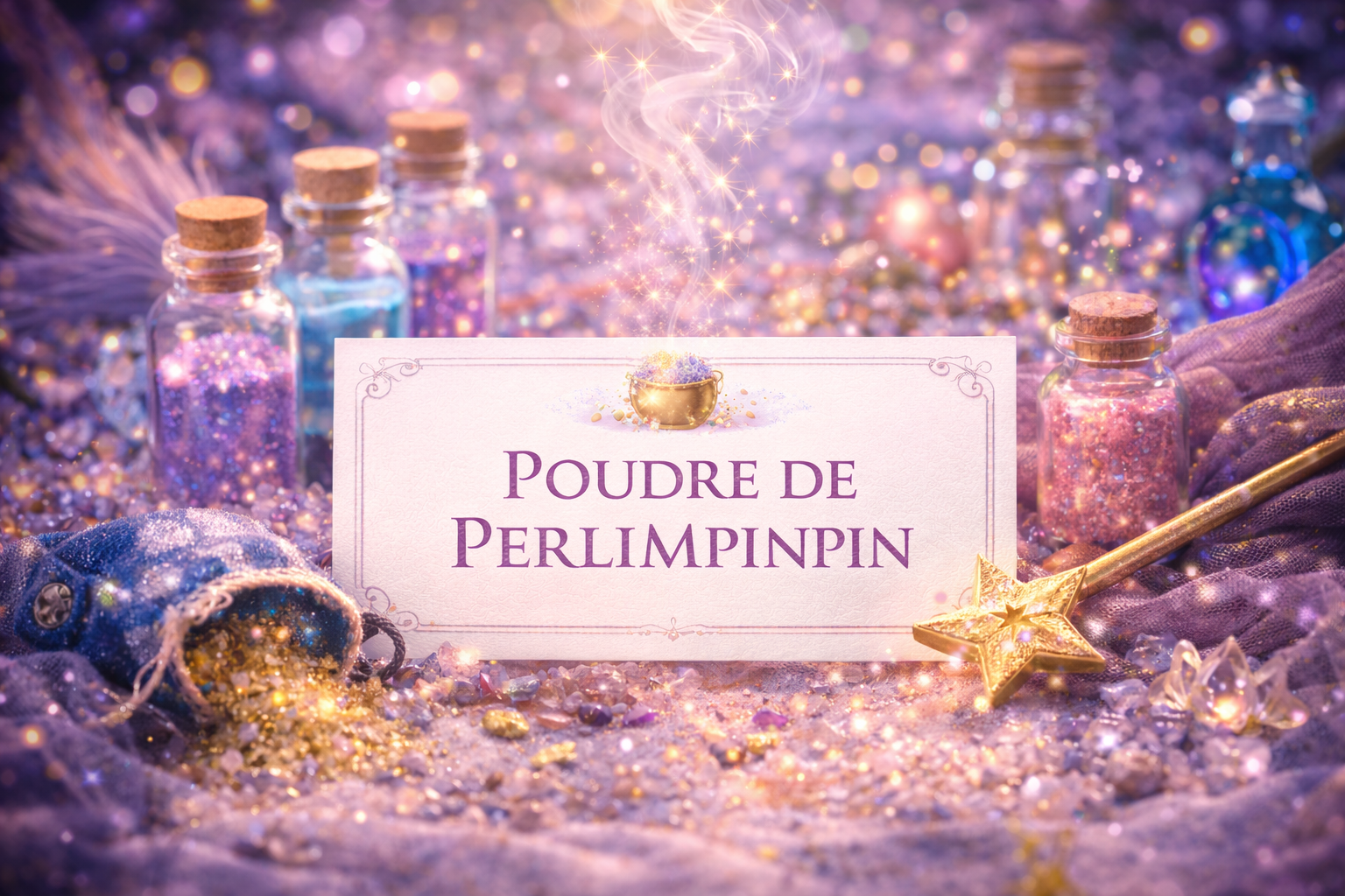 fondants parfumés poudre de perlimpinpin