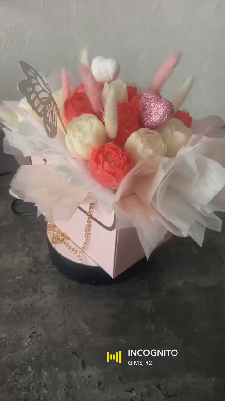 bouquet floral fondants parfumés 356g