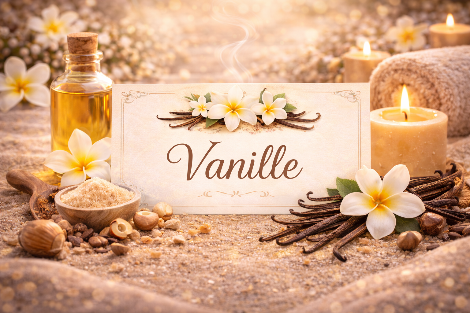 fondants parfumés vanille