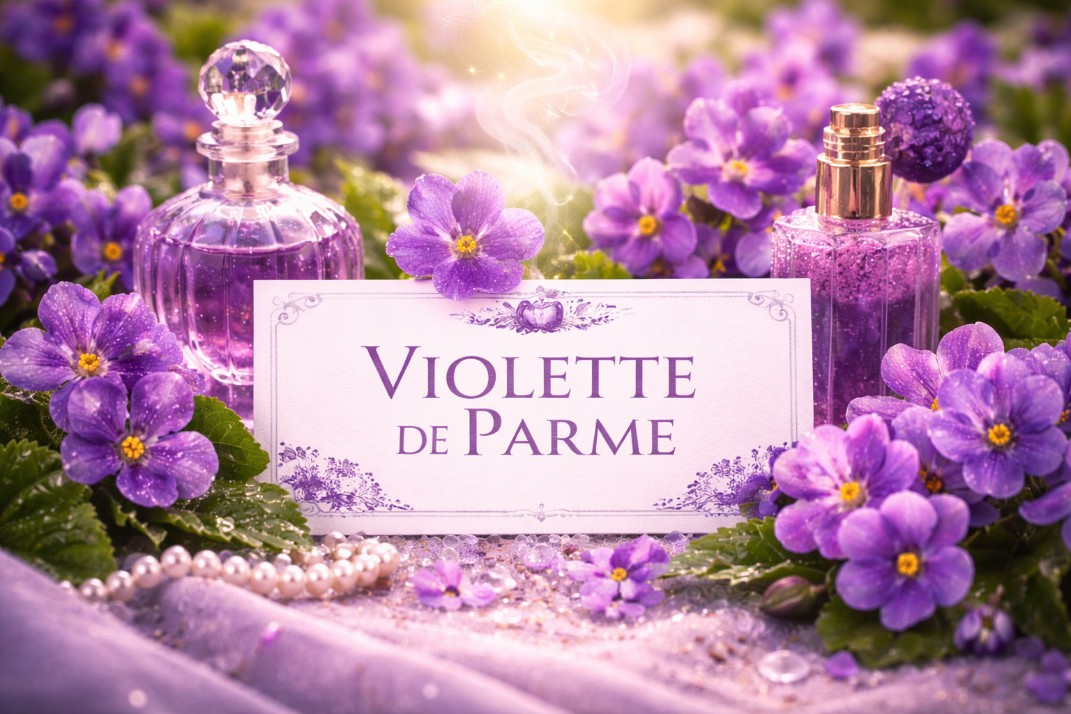 fondants parfumés violette de parme